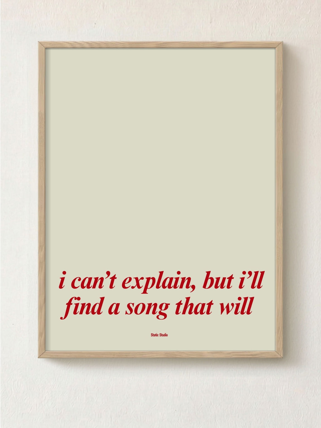 Let the Song Explain