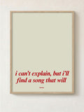 Let the Song Explain