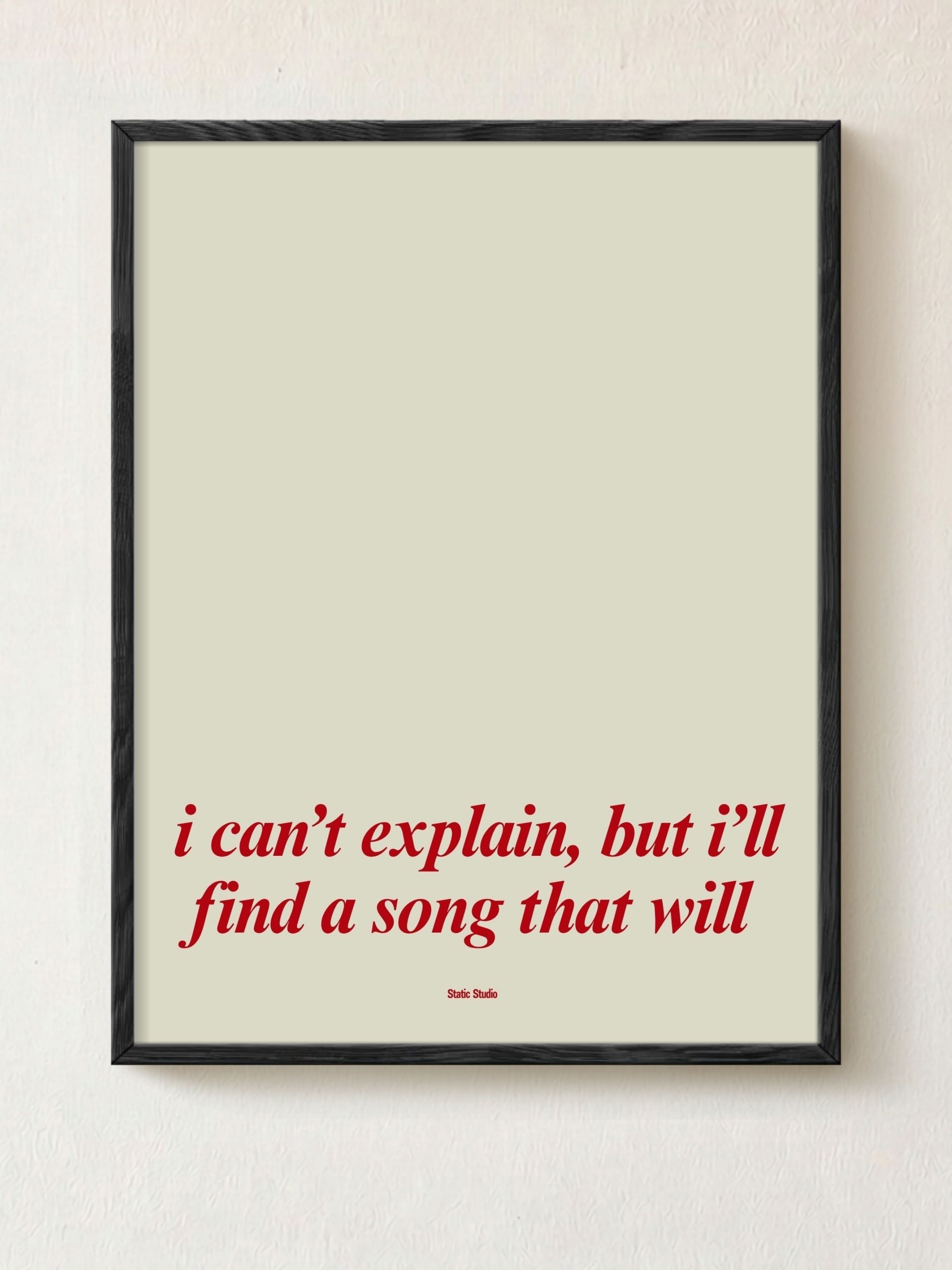 Let the Song Explain