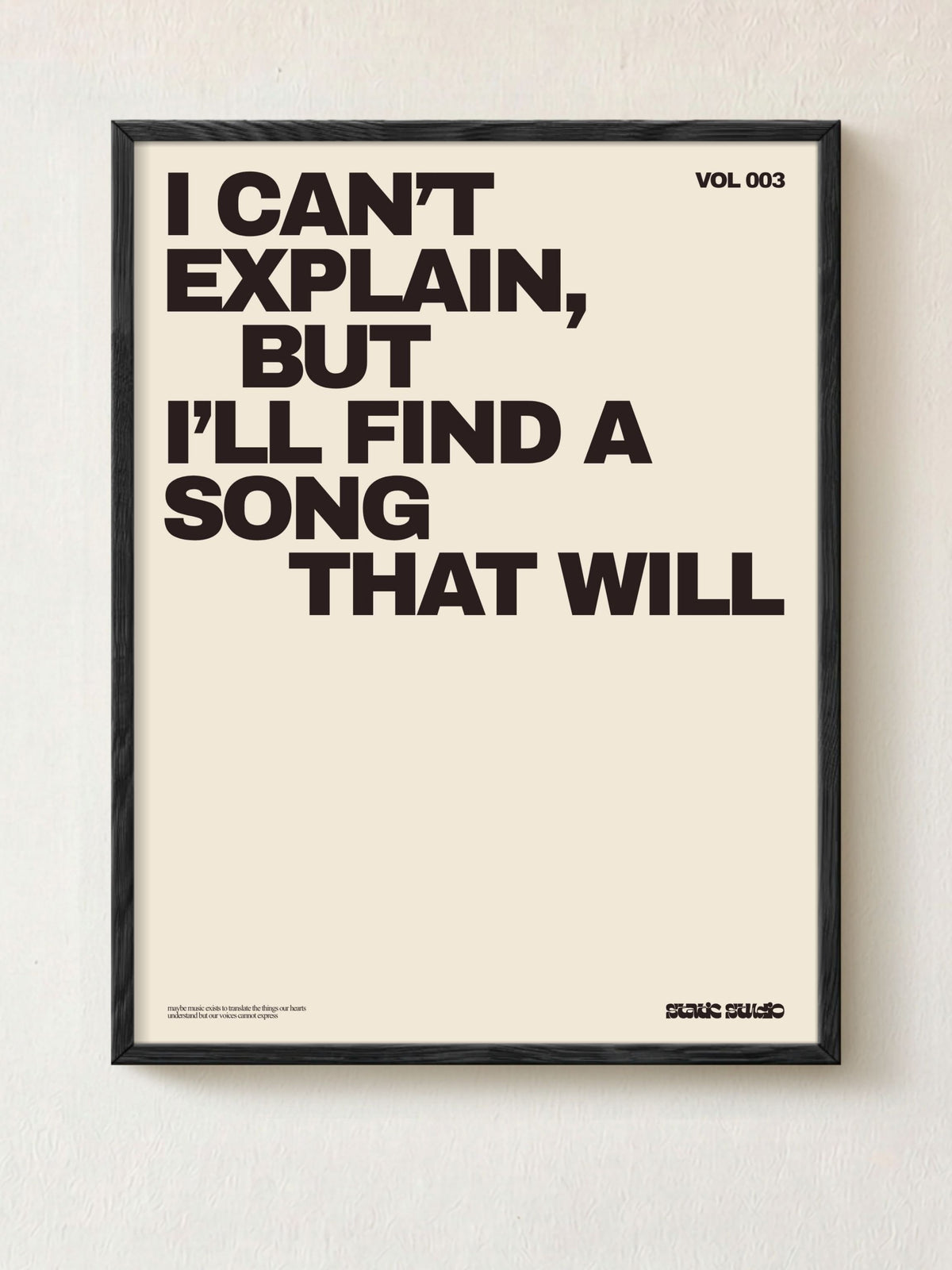 Let the Song Explain Vol. 3
